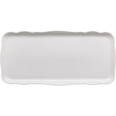Plateau à gâteau rectangulaire Maria Theresia blanc - Plateau de service alimentaire Plateau à gâteau rectangulaire Maria Theresia blanc - Plateau de service alimentaire