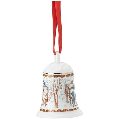 Hutschenreuther - Noël 2021 - Horloge de Noël en porcelaine - Noël 2021 Hutschenreuther - Noël 2021 - Horloge de Noël en porcelaine - Noël 2021