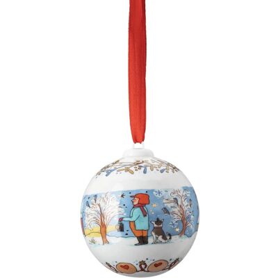 Hutschenreuther Vita Jul Porcelain Ball - Julpynt Hutschenreuther Vita Jul Porcelain Ball - Julpynt