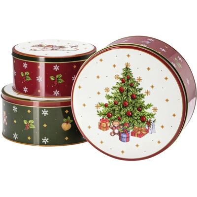 Hutschenreuther Modell X - Festliches Plätzchendosen-Set Hutschenreuther Modell X - Festliches Plätzchendosen-Set