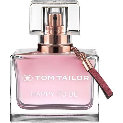 TOM TAILOR TT HAPPY TO BE Eau de Parfum - Vrouwenparfum, 50ml, roze, Print TOM TAILOR TT HAPPY TO BE Eau de Parfum - Vrouwenparfum, 50ml, roze, Print