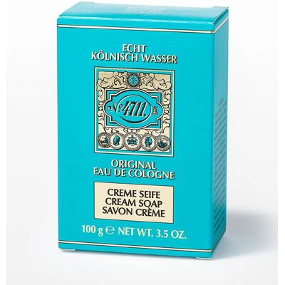 Maurer & Wirtz 4711 Savon crème original - Parfum citrus - Publicité Maurer & Wirtz 4711 Savon crème original - Parfum citrus - Publicité
