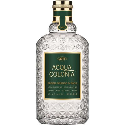 Maurer & Wirtz 4711 Acqua Colonia Blood Orange & Basil - Unisex Eau De Cologne 170ml - Publicité Maurer & Wirtz 4711 Acqua Colonia Blood Orange & Basil - Unisex Eau De Cologne 170ml - Publicité