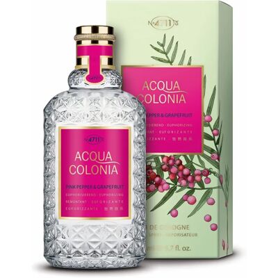 4711 Acqua Colonia Pink Pepper & Grapefruit Eau de Cologne - Unisex 170ml Spray - Publicité 4711 Acqua Colonia Pink Pepper & Grapefruit Eau de Cologne - Unisex 170ml Spray - Publicité