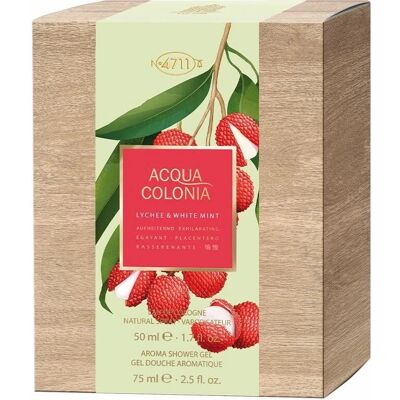 4711 Brand Lychee & White Mint Gift Set - Unisex 4711 Brand Lychee & White Mint Gift Set - Unisex