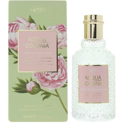 4711 Acqua Colonia Pfingstrose & Sandelholz Eau de Cologne - 50ml 4711 Acqua Colonia Pfingstrose & Sandelholz Eau de Cologne - 50ml