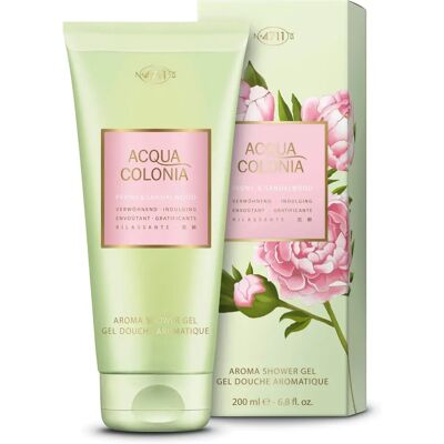 4711 Acqua Colonia Gel Douche Pivoine & Santal - Gamme de Base - Publicité 4711 Acqua Colonia Gel Douche Pivoine & Santal - Gamme de Base - Publicité