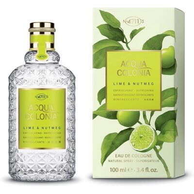 4711 - Lime & Nutmeg Eau de Cologne - Refreshing Citrus Scent 4711 - Lime & Nutmeg Eau de Cologne - Refreshing Citrus Scent
