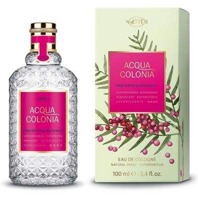 Merk 4711 Roze Peper & Grapefruit Eau de Cologne - Fris, Kruidig, 100ml Merk 4711 Roze Peper & Grapefruit Eau de Cologne - Fris, Kruidig, 100ml