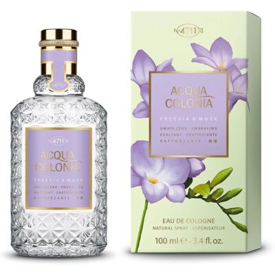 4711 Acqua Colonia Freesia & Musk Eau de Cologne Spray - Unisex Ușor Floral Moscata 4711 Acqua Colonia Freesia & Musk Eau de Cologne Spray - Unisex Ușor Floral Moscata