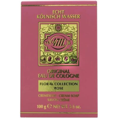 Savon crème à la rose N° 4711 - Floral - 100g Savon crème à la rose N° 4711 - Floral - 100g