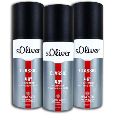 s.Oliver Classic Men Deodorant Spray - Deodorant Spray s.Oliver Classic Men Deodorant Spray - Deodorant Spray