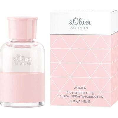 s.Oliver So Pure Woman Eau de Toilette - Blumig, Frisch, Romantisch s.Oliver So Pure Woman Eau de Toilette - Blumig, Frisch, Romantisch