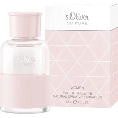 s.Oliver So Pure Woman Eau de Toilette - Floral, Frais, Romantique s.Oliver So Pure Woman Eau de Toilette - Floral, Frais, Romantique