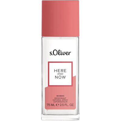 s.Oliver Here And Now Déodorant en Spray - Fraîcheur Durable - Publicité s.Oliver Here And Now Déodorant en Spray - Fraîcheur Durable - Publicité