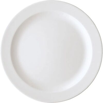 Rosenthal Modell 1382 Weiß Speiseteller - 26,6cm Porzellan Rosenthal Modell 1382 Weiß Speiseteller - 26,6cm Porzellan