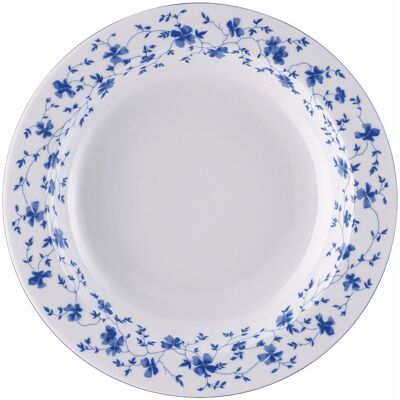 Rosenthal Modell 1382 Blaublüten Suppenteller - 23cm Rosenthal Modell 1382 Blaublüten Suppenteller - 23cm