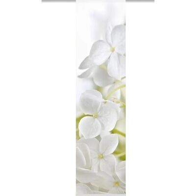 Home WOHNIDEEN LYNTON Weiße Blumen Raumteiler - Fenstervorhang Home WOHNIDEEN LYNTON Weiße Blumen Raumteiler - Fenstervorhang