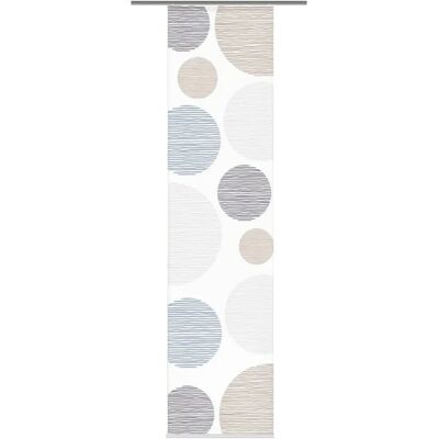 HOME WOHNIDEEN Corry Schiebegardine - Kreis-Motiv - 60x245cm HOME WOHNIDEEN Corry Schiebegardine - Kreis-Motiv - 60x245cm