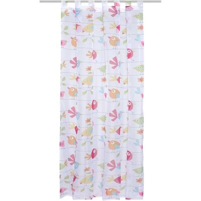 Rideau en voile imprimé Home Fashion 245x140cm - Rideau Rideau en voile imprimé Home Fashion 245x140cm - Rideau