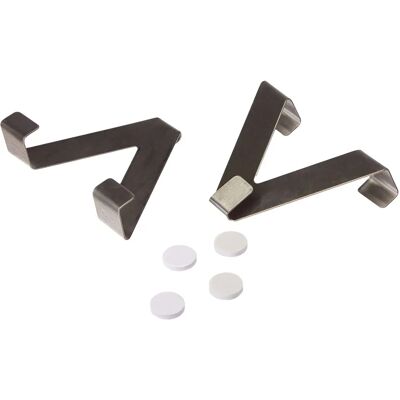 Home Fashion Juego de Ganchos Easy-Fix - 2 piezas, 7x10cm para persianas Home Fashion Juego de Ganchos Easy-Fix - 2 piezas, 7x10cm para persianas