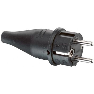 ABL SURSUM 1419190 Stecker - Schuko 2P Schwarz ABL SURSUM 1419190 Stecker - Schuko 2P Schwarz