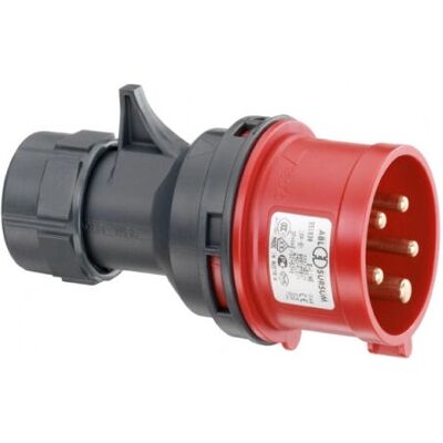 ABL Sursum 5-poliger roter Stecker - Elektrischer Stecker ABL Sursum 5-poliger roter Stecker - Elektrischer Stecker