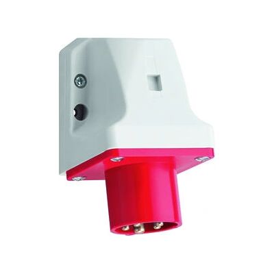 Steffen G52S30 Stopcontact - 5-polig, IP44, 32A, Rood Steffen G52S30 Stopcontact - 5-polig, IP44, 32A, Rood