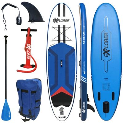 EXPLORER Stream 10.2 aufblasbares SUP-Board - Stand Up Paddle Board EXPLORER Stream 10.2 aufblasbares SUP-Board - Stand Up Paddle Board