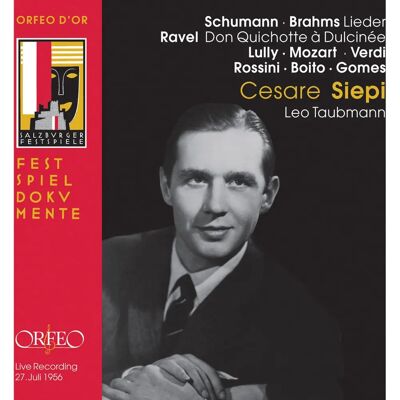 Orfeo Cesare Siepi Liederabend - Musik CD Orfeo Cesare Siepi Liederabend - Musik CD