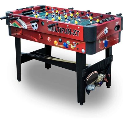 CARROMCO Multifunktionstisch - 14 in 1, bunt, 120x61x83cm CARROMCO Multifunktionstisch - 14 in 1, bunt, 120x61x83cm