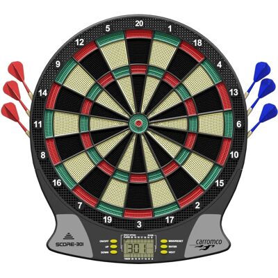 Carromco Tablier de Fléchettes Électronique Score - 2ème Génération - 4-Trou - Multi-Joueur Carromco Tablier de Fléchettes Électronique Score - 2ème Génération - 4-Trou - Multi-Joueur