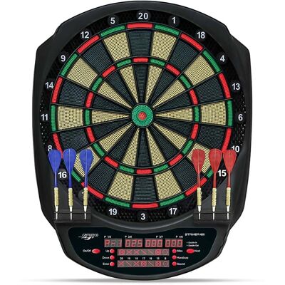Carromco Elektronische Dartscheibe Striker-601 - Mehrspieler, LED, 36 Spiele Carromco Elektronische Dartscheibe Striker-601 - Mehrspieler, LED, 36 Spiele