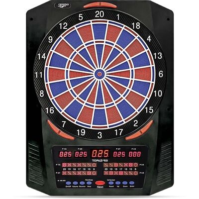 Carromco Topaz-901 Elektromos Darts Tábla - 40 Játék, LED Kijelző Carromco Topaz-901 Elektromos Darts Tábla - 40 Játék, LED Kijelző