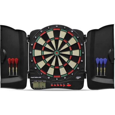 Carromco Elektronikus Darts Tábla - 32 Játék, LCD Képernyő, Támogatja a Puha Nyilakat Carromco Elektronikus Darts Tábla - 32 Játék, LCD Képernyő, Támogatja a Puha Nyilakat