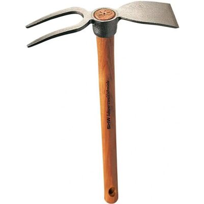 SHW Rex - Gartenwerkzeug - Breitblatt mit 2 Zinken - 40cm SHW Rex - Gartenwerkzeug - Breitblatt mit 2 Zinken - 40cm