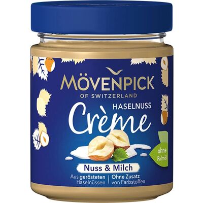 Mövenpick - Hazelnut Crème Nuss & Milch 300g - Nussaufstrich Mövenpick - Hazelnut Crème Nuss & Milch 300g - Nussaufstrich