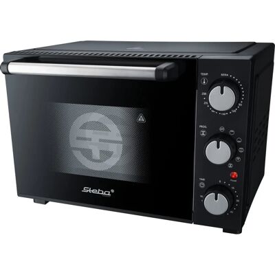 Steba KB M19 - Nero/Argento - Mini Forno Elettrico Steba KB M19 - Nero/Argento - Mini Forno Elettrico