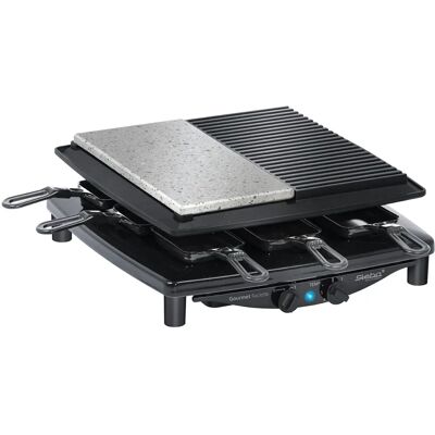 Steba RC 4 Plus Deluxe - Raclette et Pierre Chaude 2-en-1 Steba RC 4 Plus Deluxe - Raclette et Pierre Chaude 2-en-1