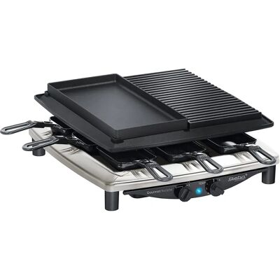 Churrasqueira Raclette Steba RC 4 Plus Deluxe - Para 8 Pessoas, Qualidade Alemã Churrasqueira Raclette Steba RC 4 Plus Deluxe - Para 8 Pessoas, Qualidade Alemã