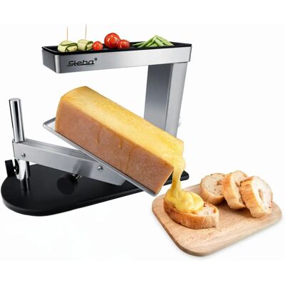 Steba RC 210 - Silber/Schwarz - Käse-Raclette-Grill Steba RC 210 - Silber/Schwarz - Käse-Raclette-Grill