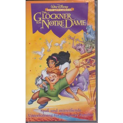 Walt Disney Der Glöckner von Notre Dame VHS - Film Walt Disney Der Glöckner von Notre Dame VHS - Film