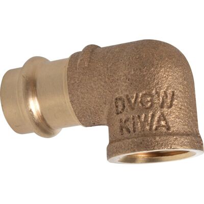 Conex B-Press Coudon en Cuivre 90° - 3/4" x 22mm - Publicité Conex B-Press Coudon en Cuivre 90° - 3/4" x 22mm - Publicité