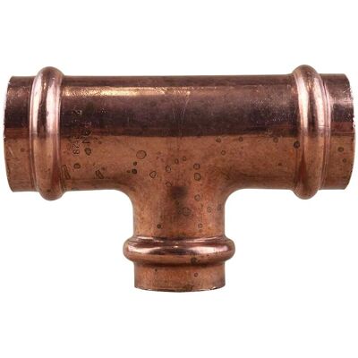 Conex P513002822028 T en cuivre - Raccord en presse pour tuyaux 28 x 22 x 28 mm - Publicité Conex P513002822028 T en cuivre - Raccord en presse pour tuyaux 28 x 22 x 28 mm - Publicité