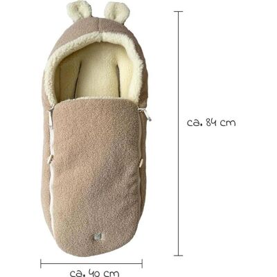 Kaiser Kinderwagen Fusssack - Schurwolle - Babyschale Kaiser Kinderwagen Fusssack - Schurwolle - Babyschale