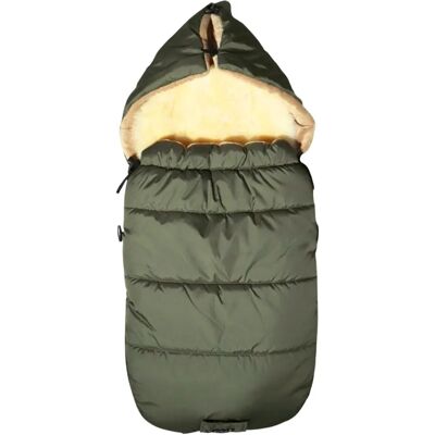 Kaiser Schafsfutter - Universell, Abnehmbarer Schafsleder-Einsatz, Wasserabweisender Polyester - Fußsack Kaiser Schafsfutter - Universell, Abnehmbarer Schafsleder-Einsatz, Wasserabweisender Polyester - Fußsack