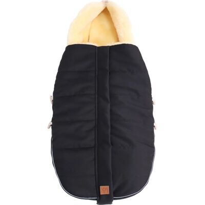 Kaiser Allex Lammfell - Negro - 48 x 105 cm - Footmuff Kaiser Allex Lammfell - Negro - 48 x 105 cm - Footmuff