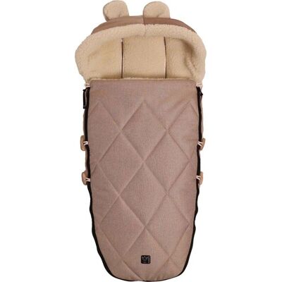 Kaiser Fleece-Fußsack XL Ears Wool - Sand Melange Kaiser Fleece-Fußsack XL Ears Wool - Sand Melange