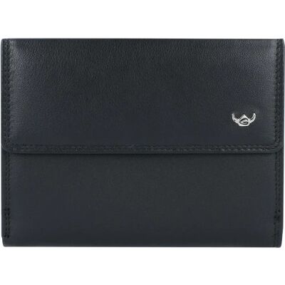 Golden Head Polo RFID Leder Geldbörse - 12cm Schwarz Golden Head Polo RFID Leder Geldbörse - 12cm Schwarz