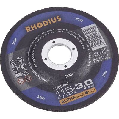 Rhodius KSMK 125mm Trennscheibe - Stahl Rhodius KSMK 125mm Trennscheibe - Stahl